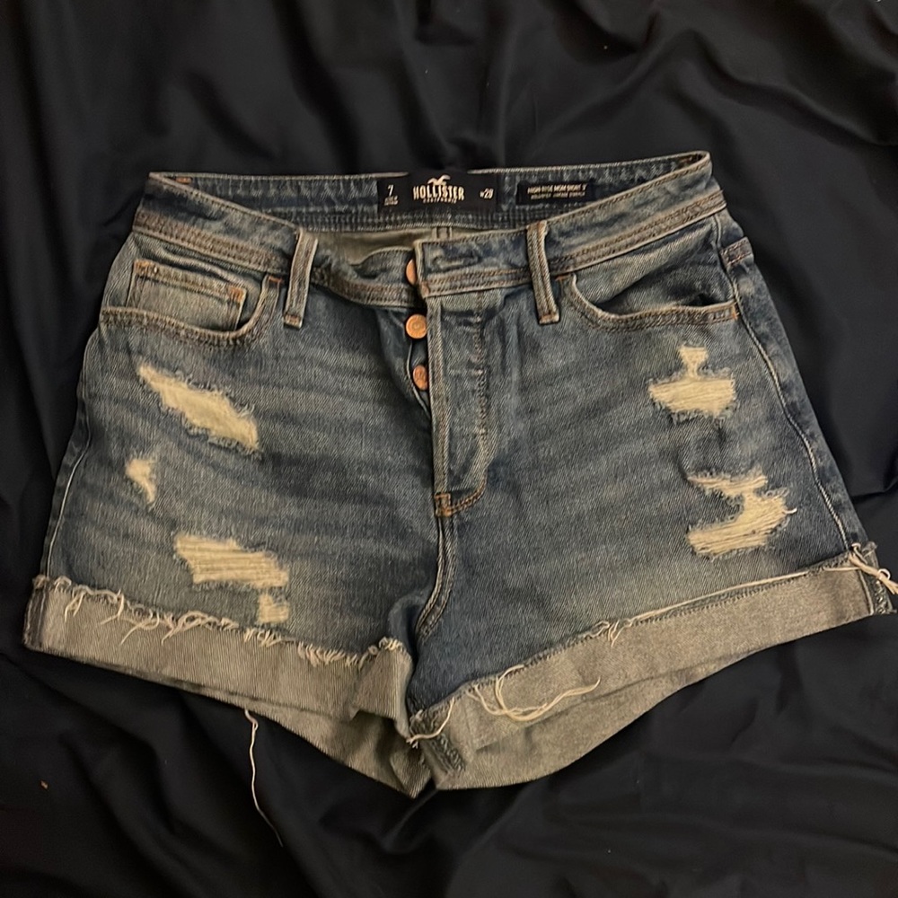 Hollister jean shorts